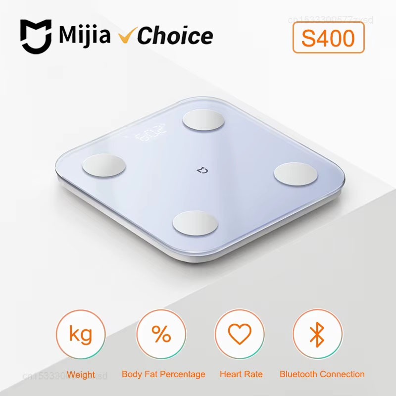Body Fat Scale Smart - Bilancia impedenziometrica Mijia S400 Bluetooth 5.0,