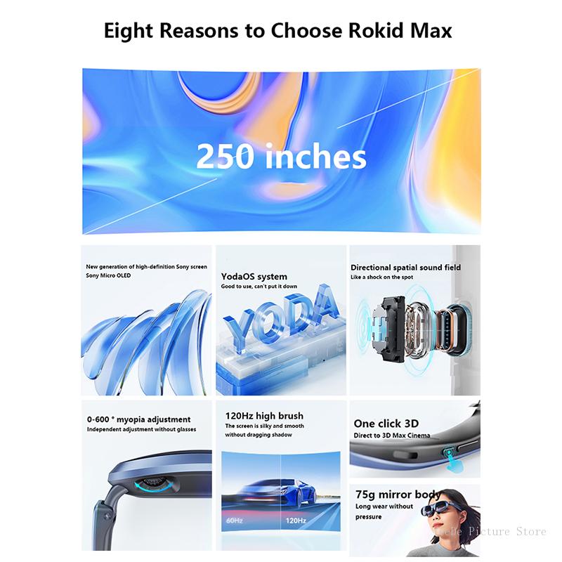 Occhiali Smart AR 3D Rokid Max - Smart Glasses Ar recensione e prezzo