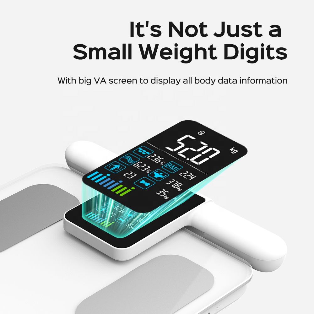 OEM gratuito Smart 180 kg Bila - Body Fat Scale Smart recensione e prezzo