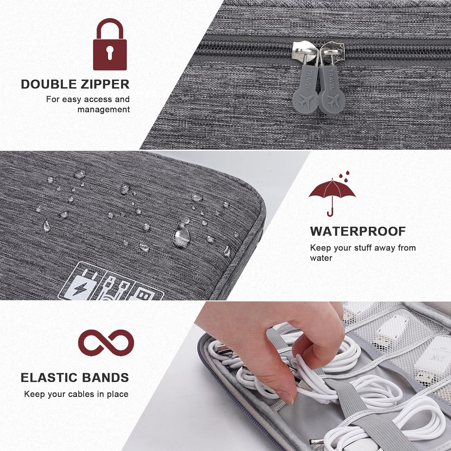 Borsa Portatile per Accessori  - Electronics Gadgets And Accessories recensione e prezzo